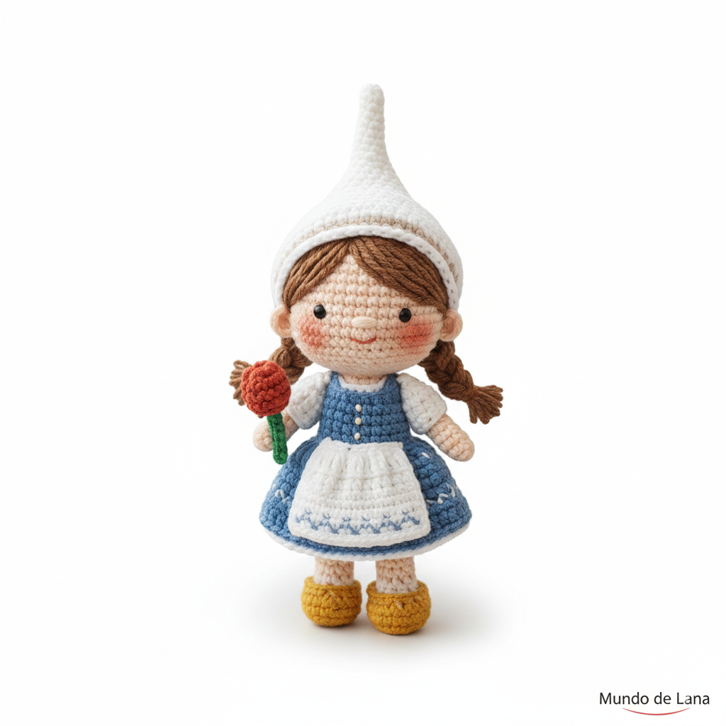 Hanna de Holanda — Amigurumi de coleccion de Holanda