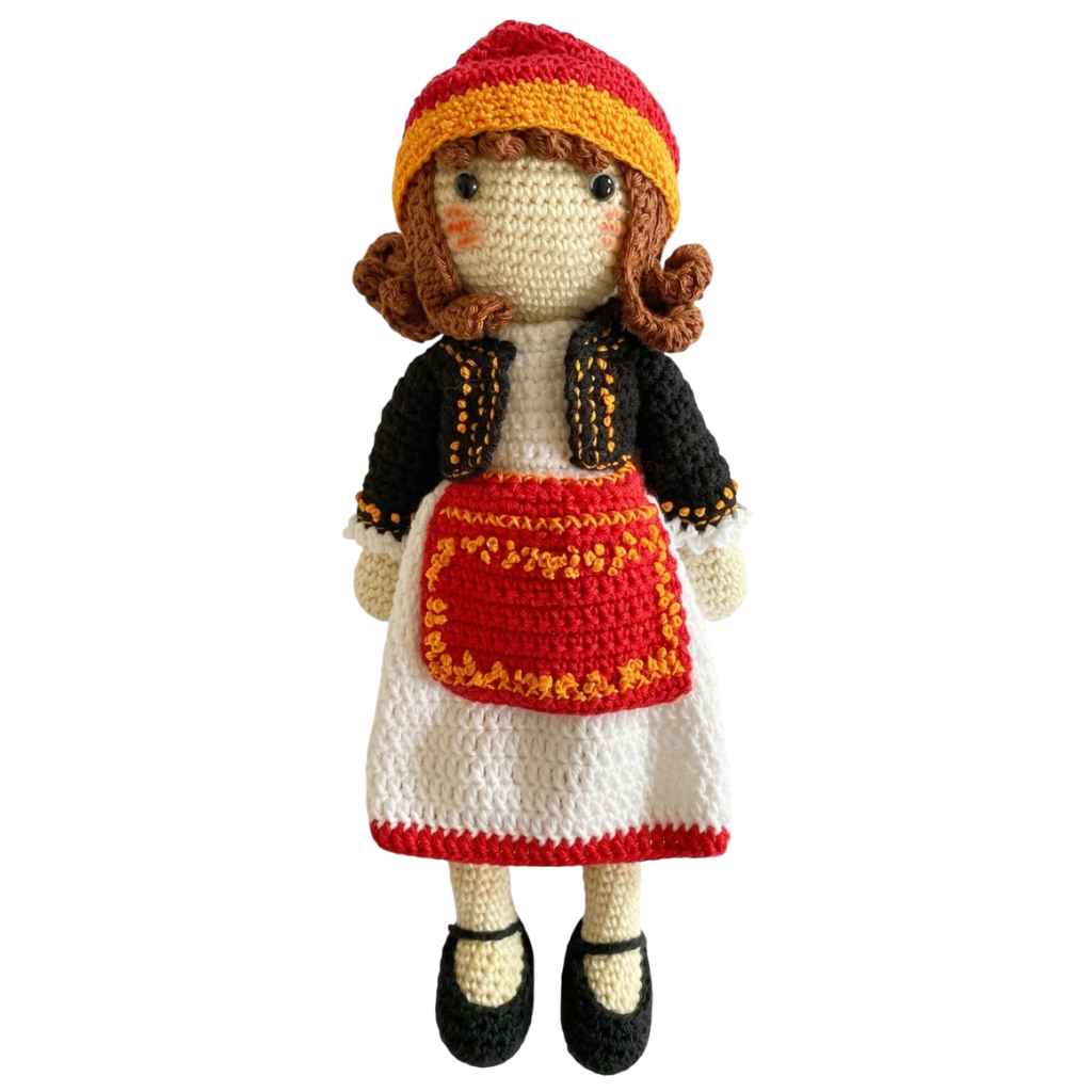 Thalía de Grecia — Collectible amigurumi from Grecia